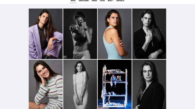 elisa-cano-web Diseño Web para la Actriz Elisa Cano