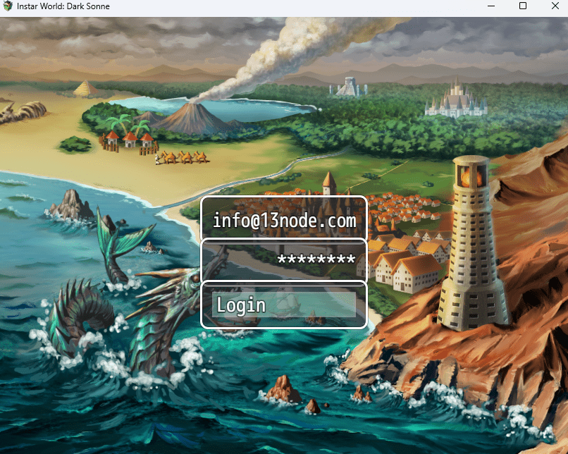 RPG Maker MV - Login Screen with API