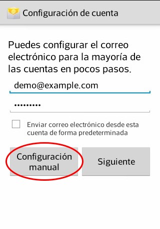 Cómo configurar el correo electrónico en Android